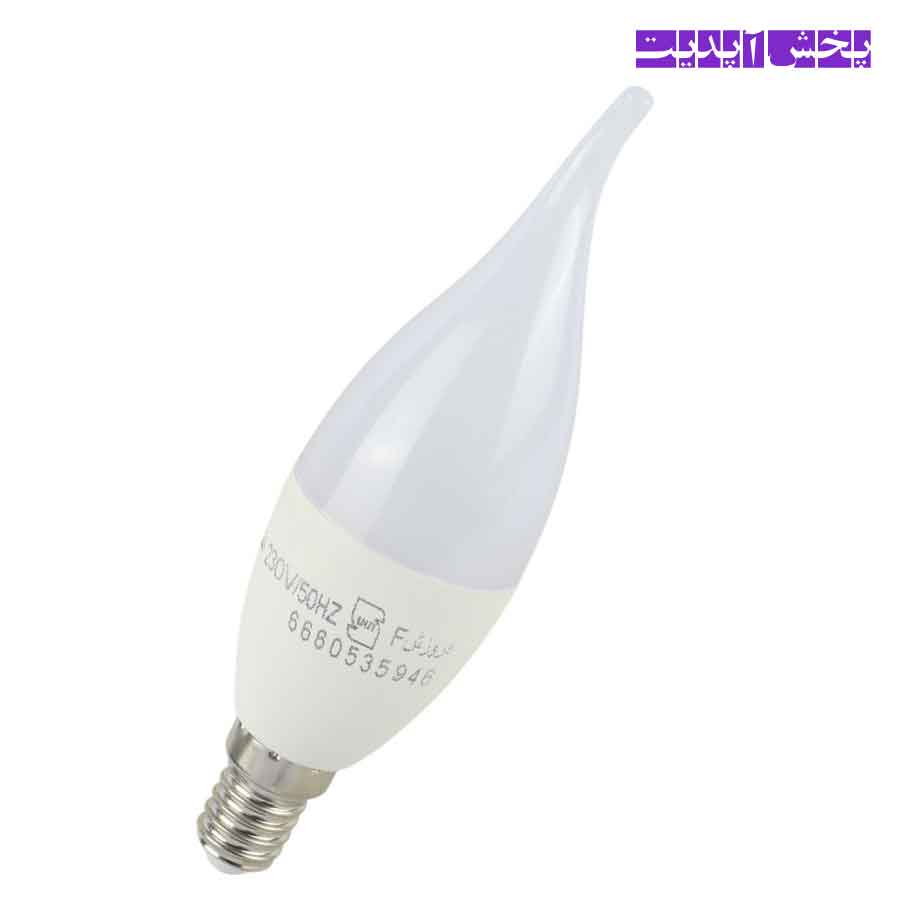 لامپ 7 وات SMD فروزش F3000 مدل شمعی اشکی پایه E14