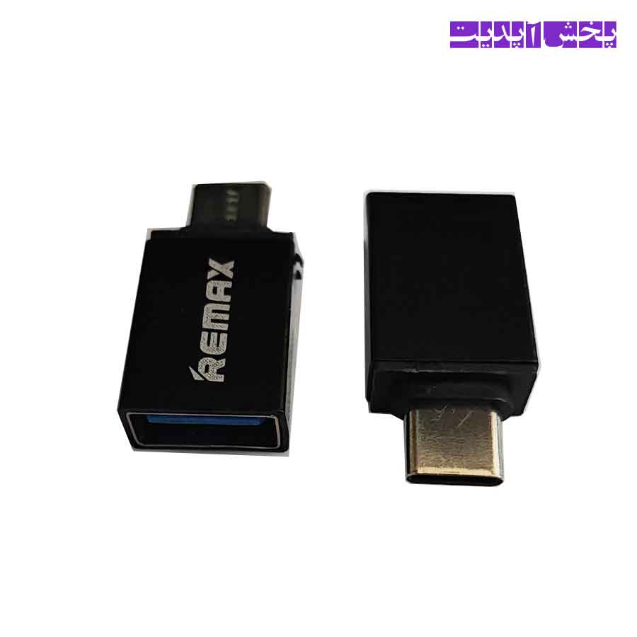 OTG.jpgتایپ-سی تبدیل OTG تایپ سی (USB به Type-C) رنگ مشکی - Image 1